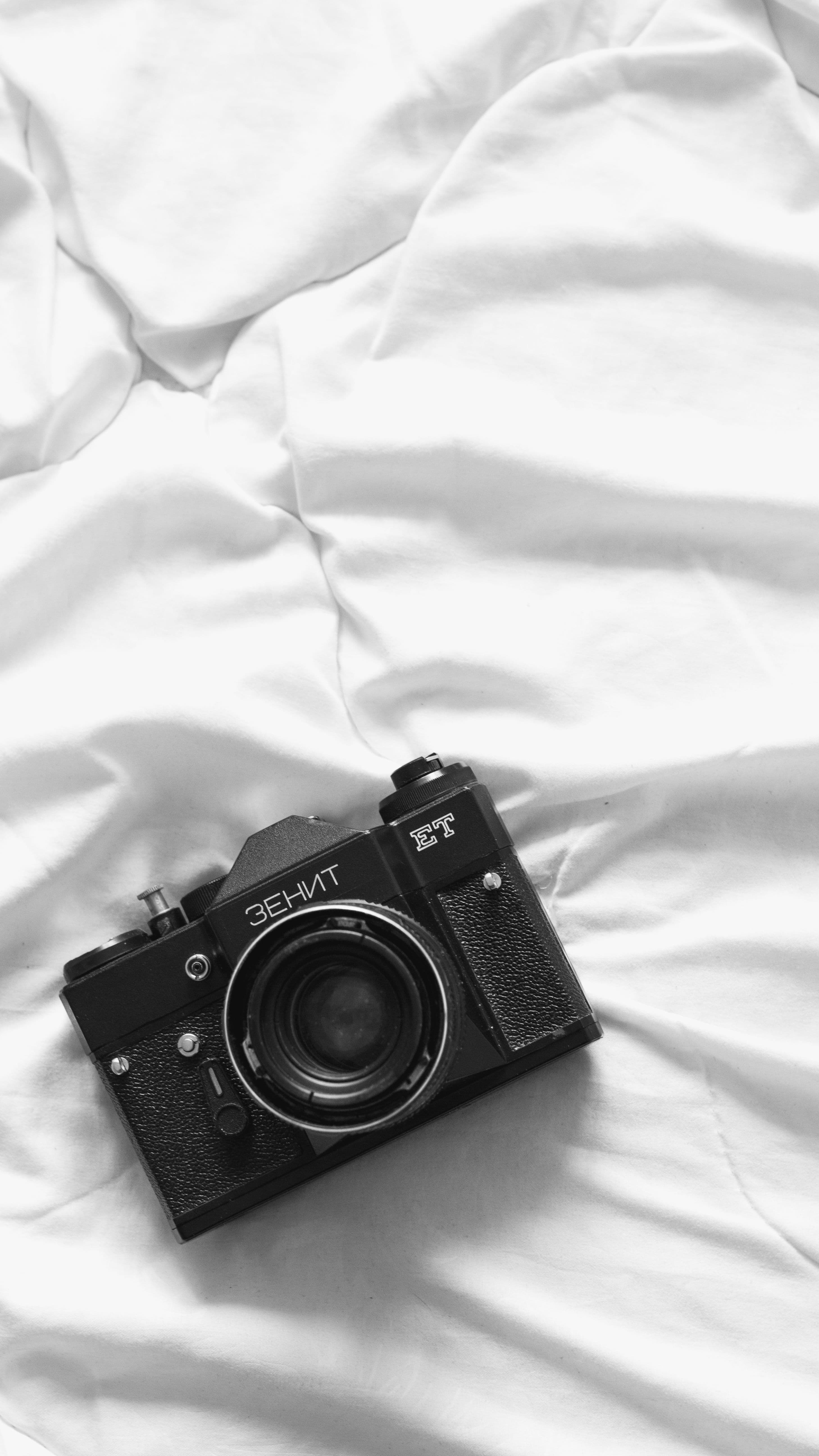 J. Fletcher with camera
